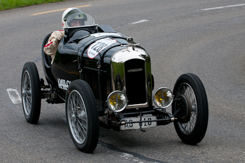 Gody Naef am GP Mutschellen mit einem Amilcar CG SS von 1926