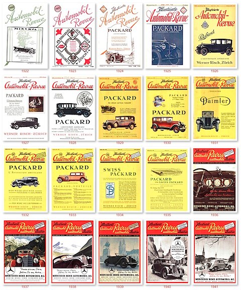 Illustrierte Automobil Revue 1922 - 1942