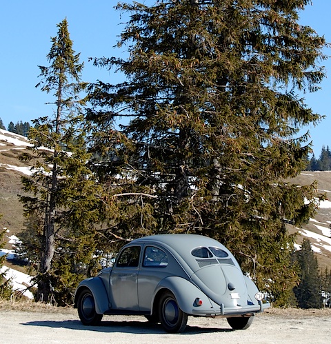 VW Käfer von 1949 - mit über 500'000 km zu verkaufen