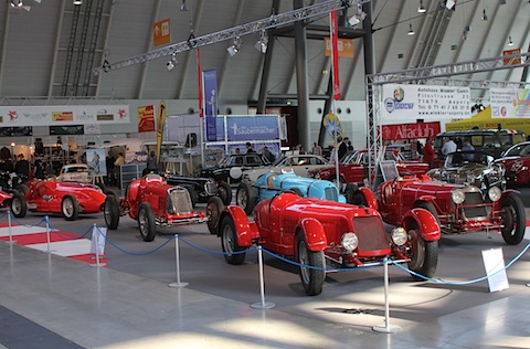 Artikelbild Maserati-Sondershow an der Retro Classics 2012 in Stuttgart