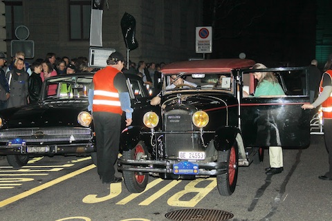 Oldtimer an der Museumsnacht in Bern