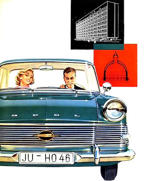 Artikelbild Zeitbewusst und klassisch schön - Opel Rekord im Jahr 1962