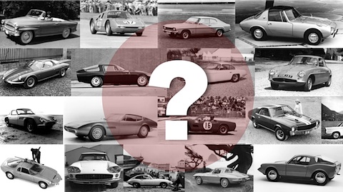 Artikelbild Die bisherigen und ein neues Quiz - Sportwagen der Sechzigerjahre