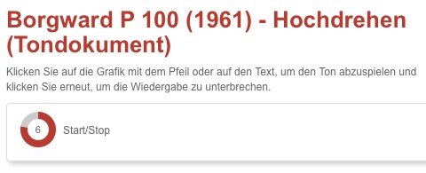 Ansicht eines einzelnen Tonmusters