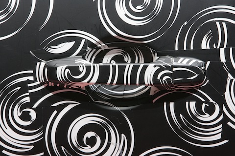 Verklebte Karosserie an einem Toyota GT 86