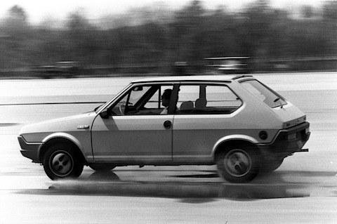 Fiat Ritmo - wie er vom Band lief am Anfang, mit asymmetrischer Front