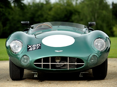 Aston Martin DBR1/2 von 1957 - Frontansicht