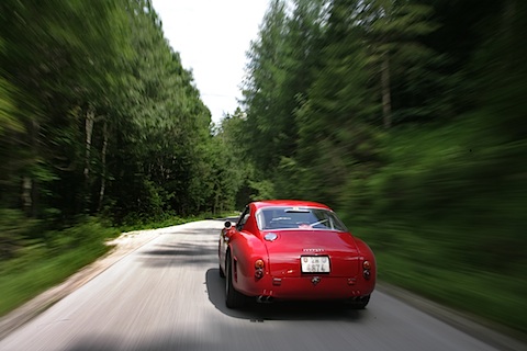 Ferrari 250 SWB Competitione von 1960 an der Ennstal-Classic