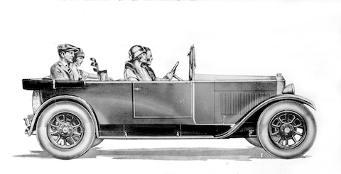 Fiat 509 Modell Torpedo von 1926