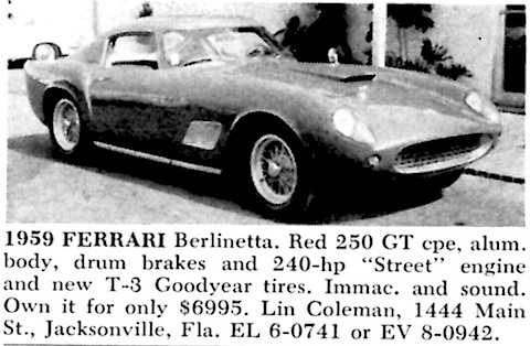 Artikelbild 50 years ago in America - cars for sale