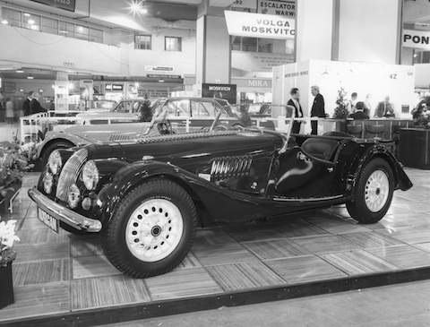 Morgan Plus 8 bei der Einführung im Jahr 1969