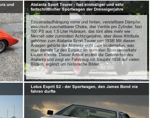 Text bei den neuen Artikelvorschauen auf den Übersichtsseiten