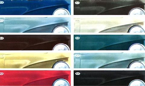 Artikelbild Die Welt des VW Karmann-Ghia Typ 34 in Pastellfarben