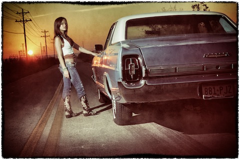 Artikelbild Foto-Safari in Austin/Texas - oder - die Sache mit dem Sonnenaufgang, dem Ford Galaxie 500 und dem Cowgirl