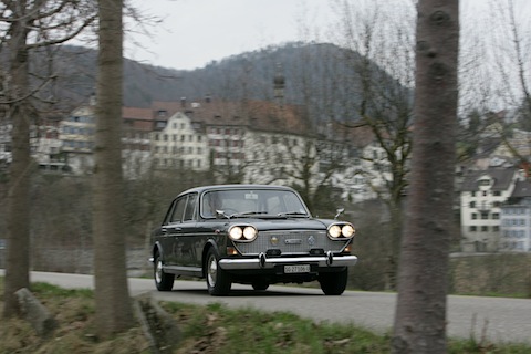 Austin 3 Litre von 1970 in Fahrt