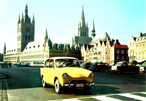 Artikelbild Die Entspannung am Steuer und beim Fernsehen vor fast 55 Jahren