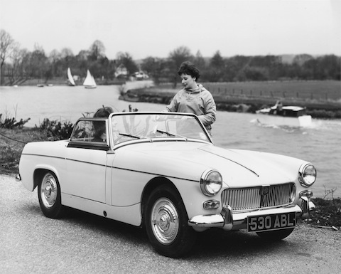 MG Midget von 1963 - Werksbild