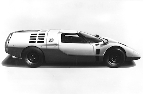 Der Mazda RX-500 mit Wankel-Mittelmotor von 1970