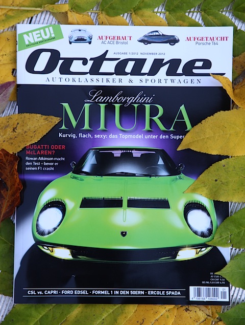 Titelblatt der ersten deutschen Octane-Ausgabe