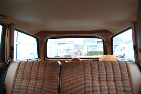 Heckaussicht Mercedes-Benz 250T von 1979