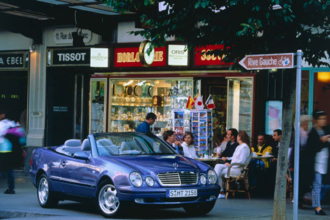 Mercedes-Benz CLK Cabriolet (A 208) von 1998 (© Daimler AG)