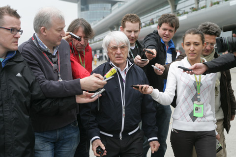 Bernie Ecclestone (© Daniel Reinhard)