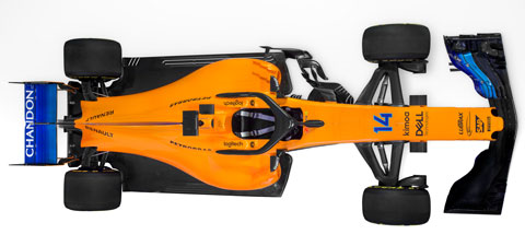 McLaren F1 von 2018