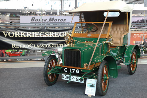 Rover 6 HP von 1905 auf der Retro Classics in Stuttgart 2018
