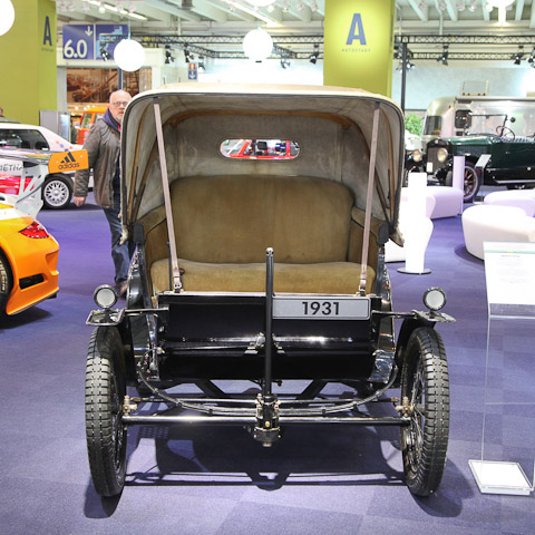 Techno Classica 2018 - elektrischer Bugatti von 1931
