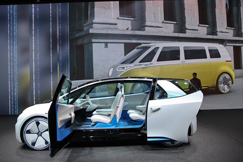 Volkswagen Elektro-Konzeptfahrzeuge am Genfer Autosalon 2018