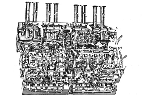 Coventry Climax 16-Zylinder 1963/1965