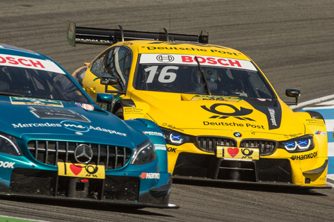 DTM 2018 in Hockenheim - Paffett gegen Glock (© Daniel Reinhard)