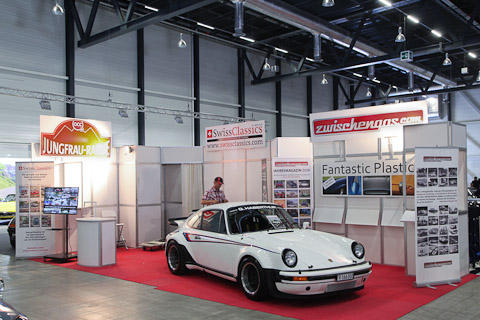 Zwischengas/SwissClassics Revue Stand an der Swiss Classic World Luzern 2018