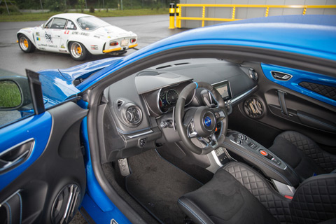 Alpine A110 (2018) innen (© Daniel Reinhard)