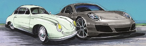 70 Jahre - 70 Ikonen - Porsche Classic Meeting Schinznach Bad 2018