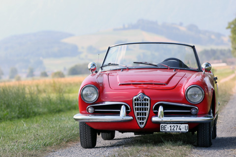 Alfa Romeo Giulia Spider 1600 von 1962