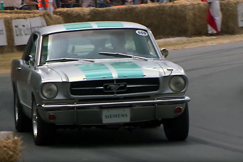 Ford Mustang "Siemens" am Goodwood Festival of Speed 2018
