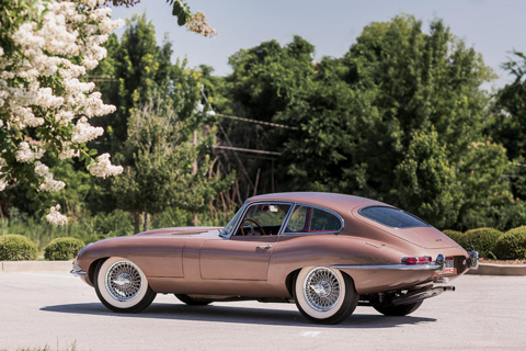 Heck des Jaguar E-Type Series 1 3.8 Coupé von 1962 (© Bonhams)