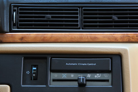Klimaanlage im Volvo 780