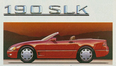 Mercedes-Benz 190 SLK von 1990 (© Auto Motor und Sport)