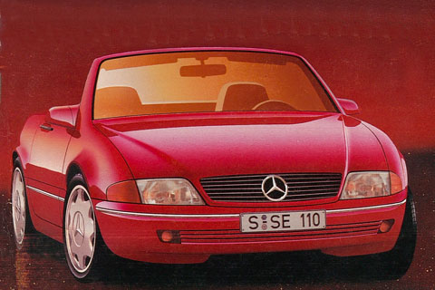 Mercedes-Benz 190 SLK von 1990 (© Auto Motor und Sport)