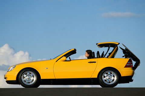 Mercedes-Benz 200 SLK von 1996 (© Daimler AG)