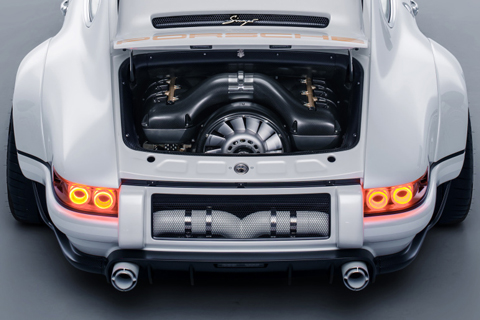 Heck/Motor des Singer DLS Porsche 911 von 2018 (© Singer Vehicle Design)
