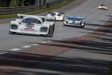 Gruppe C bei Le Mans Classic Start 2016