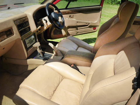 Interieur des Autech Zagato Stelvio AZ1 von 1990 (© Hemmings)