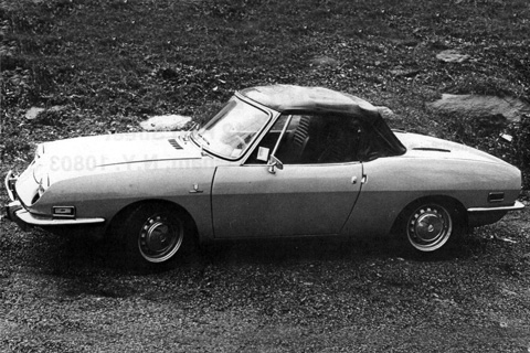 Fiat 850 Spider Electra 1973 (© Mesh)