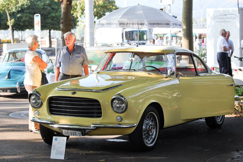 Ford Thunderbird von 1956, karossiert von Ghia-Aigle am ZCCA