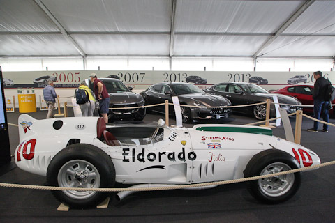 Maserati 420/M/58 Eldorado an der Passione Engadina