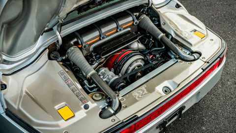 Motor des Porsche 959 von 1987 (© Mecum)