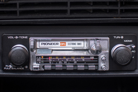Radio-Tonband Pioneer um das Jahr 1976